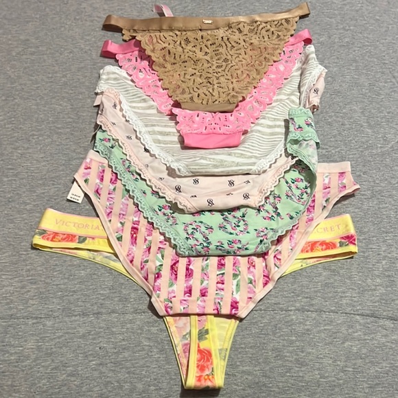 Victoria’s Secret & PINK Panty Bundle Size M - Picture 2 of 11